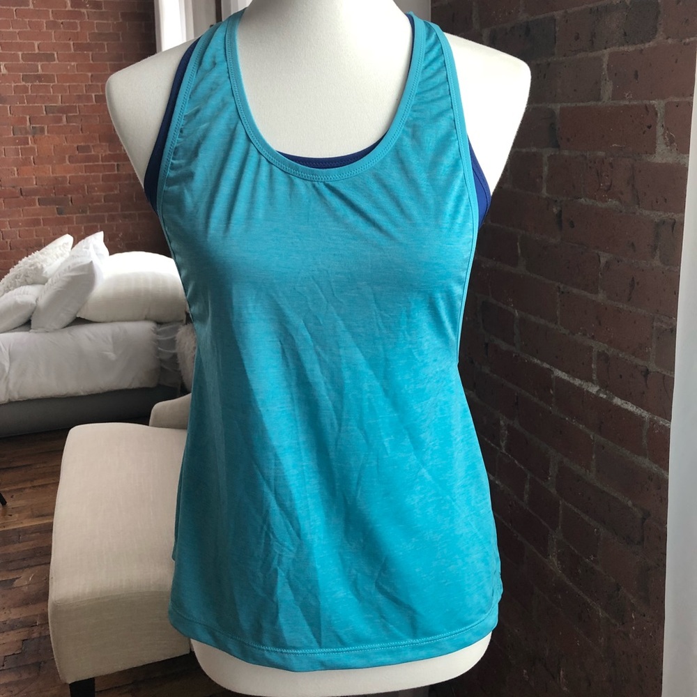 Nike DriFit Racerback Tank with Sports Bra